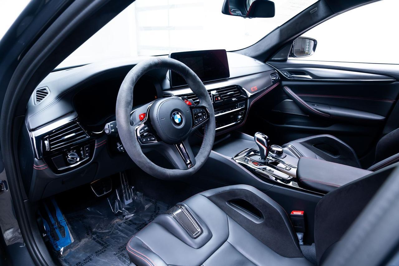 2022 BMW M5 CS 1 Owner Brands Hatch Gray Carbon Ceramic Brakes Portland OR