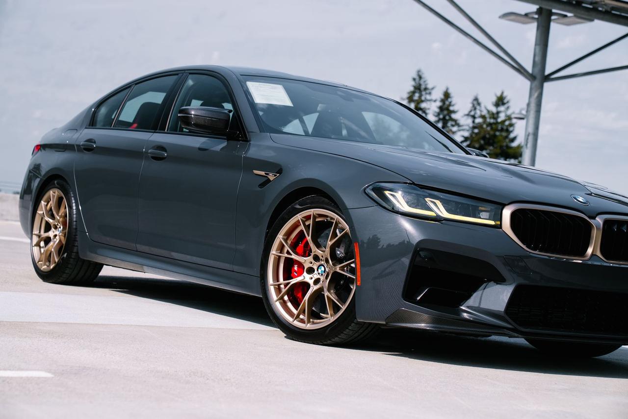 2022 BMW M5 CS 1 Owner Brands Hatch Gray Carbon Ceramic Brakes Portland OR