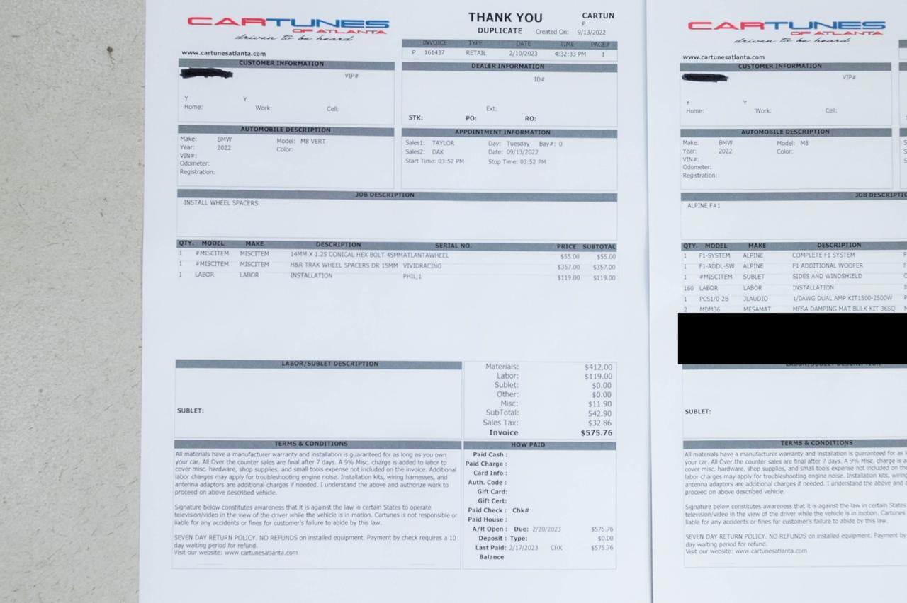2022 BMW M8 Competition Marietta GA