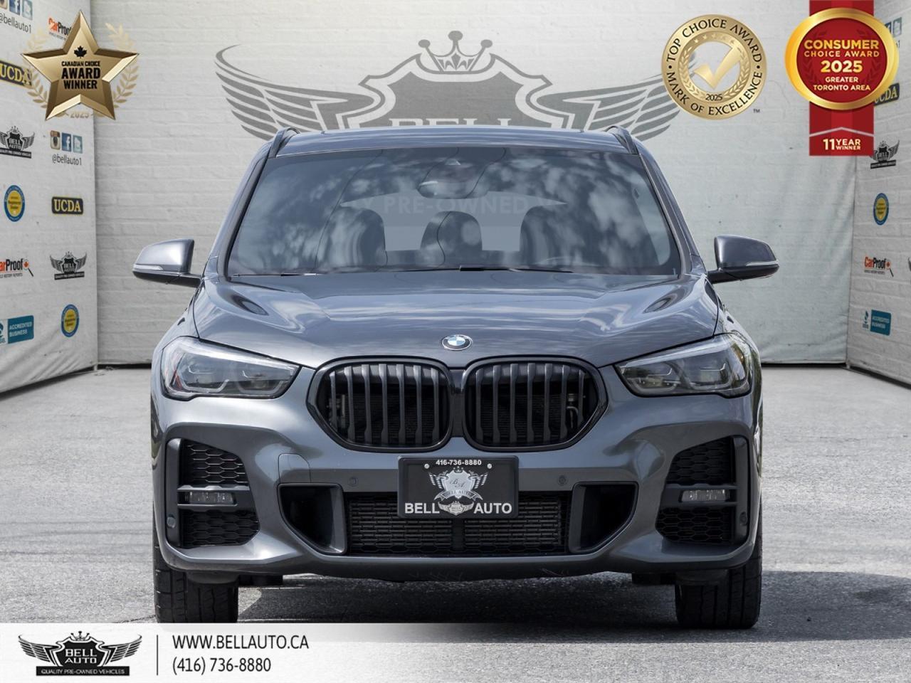 2022 BMW X1 xDrive28i, M-SPORTPKG, NAVI, PANO, B.CAM, SNSRS, AMBNTLGHT, NOACCIDENT Toronto ON