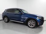 2022 BMW X3 sDrive30i *HEADS-UP DISPLAY, NAVIGATION, LIVE COCKPIT PRO, SAFETY ALERTS, BACKUP-CAMERA, COLOR TOUCHSCREEN, PANORAMA MOONROOF, LEATHER, CLIMATE SEATS, HTD STEERING, REMOTE START, POWER LIFTGATE, ANDROID & APPLE
