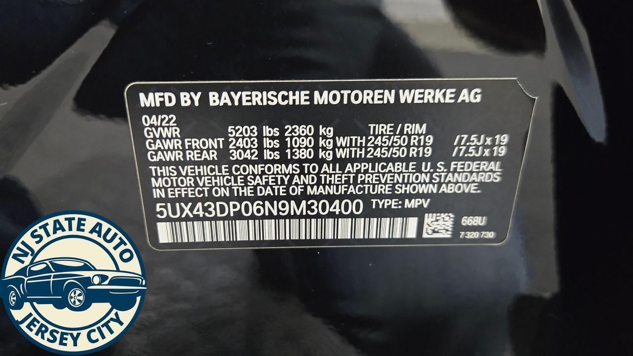 2022 BMW X3 sDrive30i Jersey City NJ