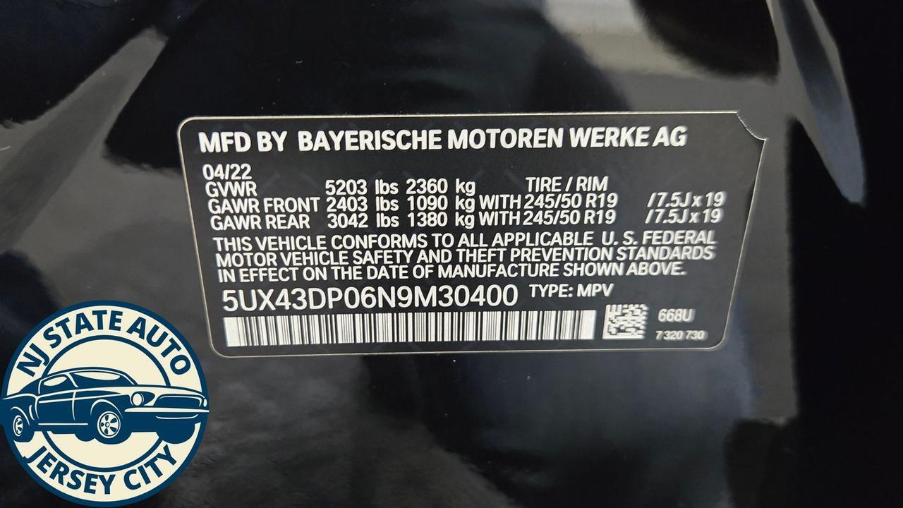 2022 BMW X3 sDrive30i Jersey City NJ