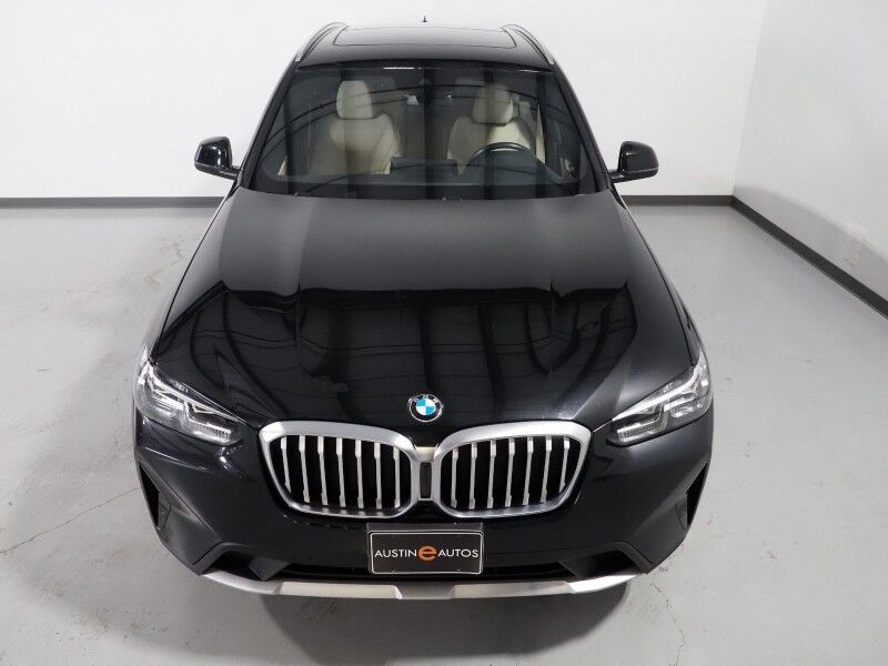 2022 BMW X3 sDrive30i *NAVIGATION, SAFETY ALERTS, BACKUP-CAMERA, COLOR TOUCHSCREEN, PANORAMA MOONROOF, HEATED SEATS, COMFORT ACCESS, POWER LIFTGATE, 21 INCH WHEELS, ANDROID & APPLE Round Rock TX