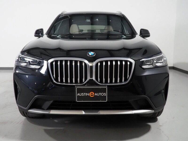 2022 BMW X3 sDrive30i *NAVIGATION, SAFETY ALERTS, BACKUP-CAMERA, COLOR TOUCHSCREEN, PANORAMA MOONROOF, HEATED SEATS, COMFORT ACCESS, POWER LIFTGATE, 21 INCH WHEELS, ANDROID & APPLE Round Rock TX