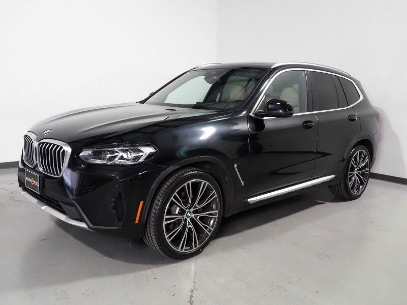 2022 BMW X3 sDrive30i *NAVIGATION, SAFETY ALERTS, BACKUP-CAMERA, COLOR TOUCHSCREEN, PANORAMA MOONROOF, HEATED SEATS, COMFORT ACCESS, POWER LIFTGATE, 21 INCH WHEELS, ANDROID & APPLE Round Rock TX