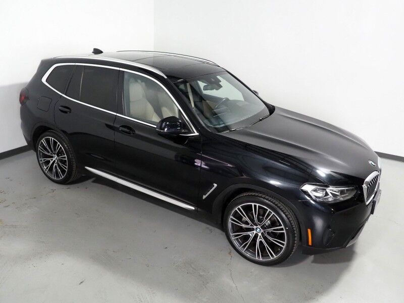 2022 BMW X3 sDrive30i *NAVIGATION, SAFETY ALERTS, BACKUP-CAMERA, COLOR TOUCHSCREEN, PANORAMA MOONROOF, HEATED SEATS, COMFORT ACCESS, POWER LIFTGATE, 21 INCH WHEELS, ANDROID & APPLE Round Rock TX