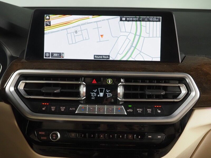 2022 BMW X3 sDrive30i *NAVIGATION, SAFETY ALERTS, BACKUP-CAMERA, COLOR TOUCHSCREEN, PANORAMA MOONROOF, HEATED SEATS, COMFORT ACCESS, POWER LIFTGATE, 21 INCH WHEELS, ANDROID & APPLE Round Rock TX