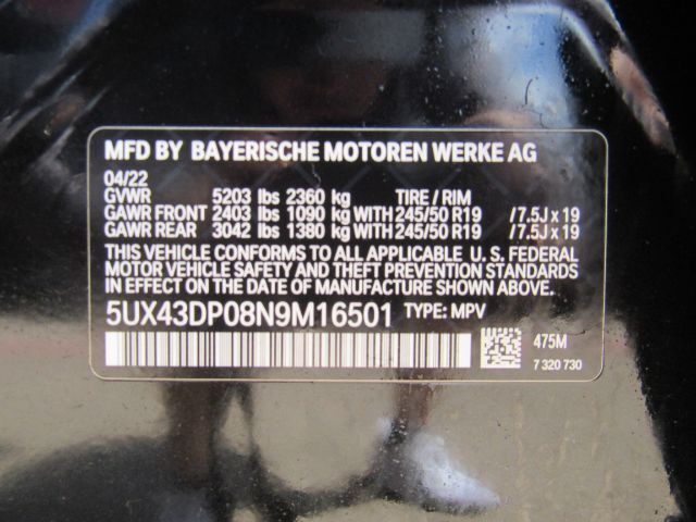 2022 BMW X3 sDrive30i Plano TX