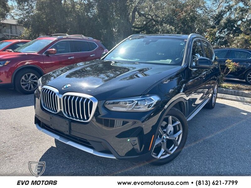 2022 BMW X3 w/CONVENIENCE PKG. PANO SUNROOF sDrive30i Seffner FL