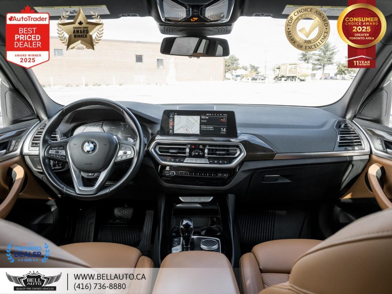 2022 BMW X3 xDrive30i | NAVI | B.CAM | PANO | PWR&MMRY LTHR | WDTRIM | NOACCIDENT Toronto ON