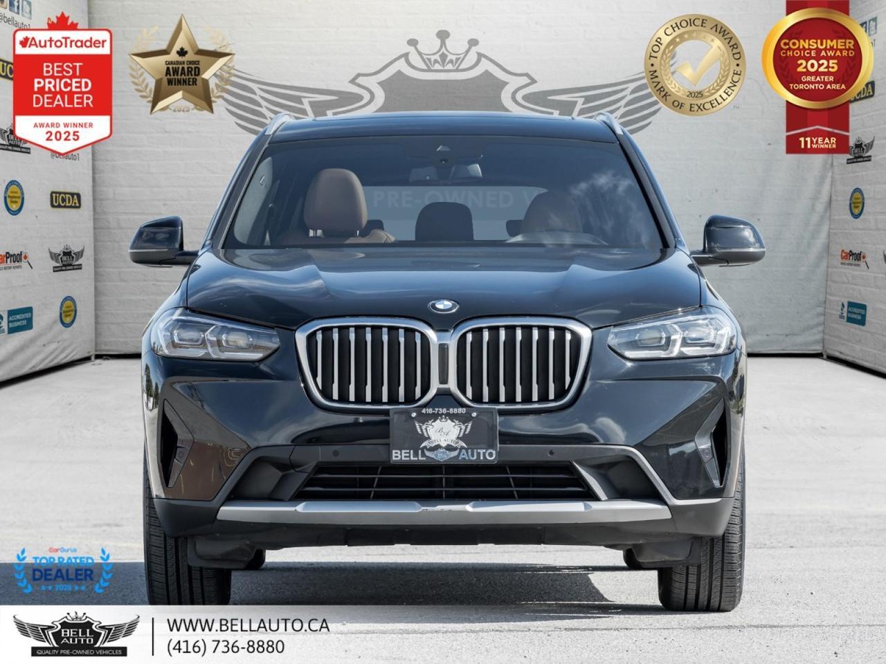 2022 BMW X3 xDrive30i | NAVI | B.CAM | PANO | PWR&MMRY LTHR | WDTRIM | NOACCIDENT Toronto ON