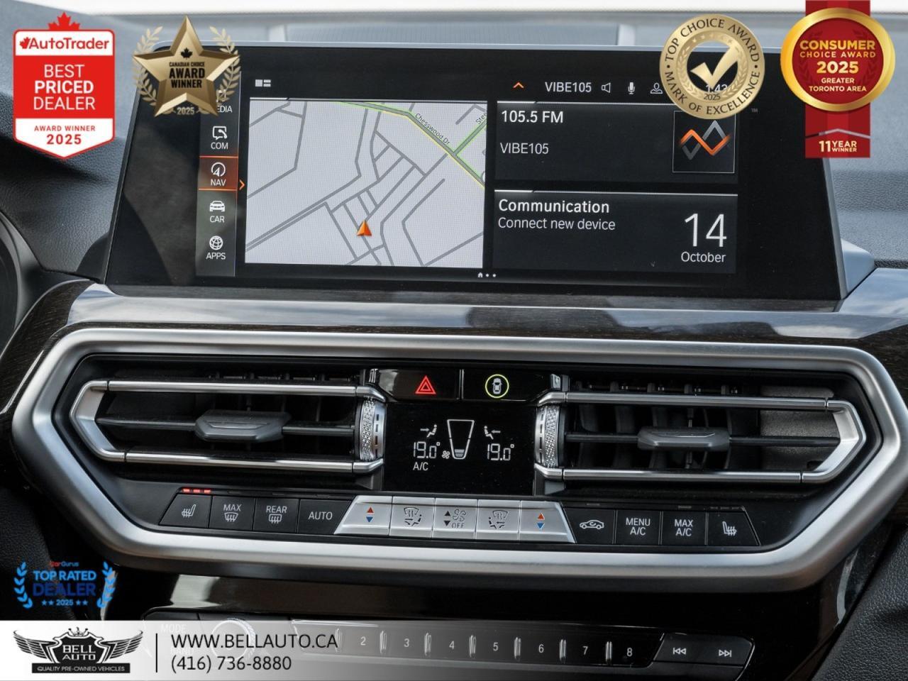 2022 BMW X3 xDrive30i | NAVI | B.CAM | PANO | PWR&MMRY LTHR | WDTRIM | NOACCIDENT Toronto ON