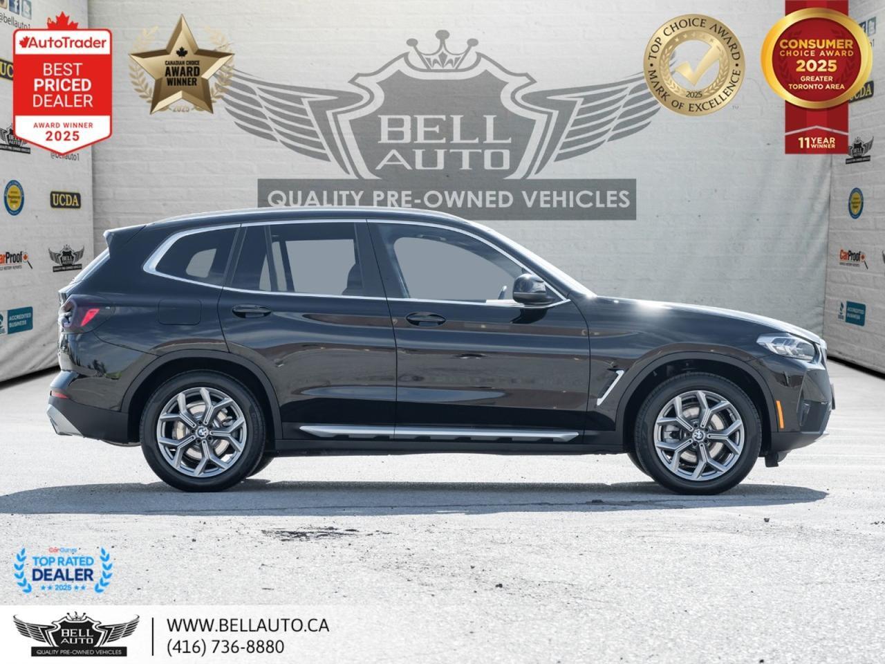 2022 BMW X3 xDrive30i | NAVI | B.CAM | PANO | PWR&MMRY LTHR | WDTRIM | NOACCIDENT Toronto ON