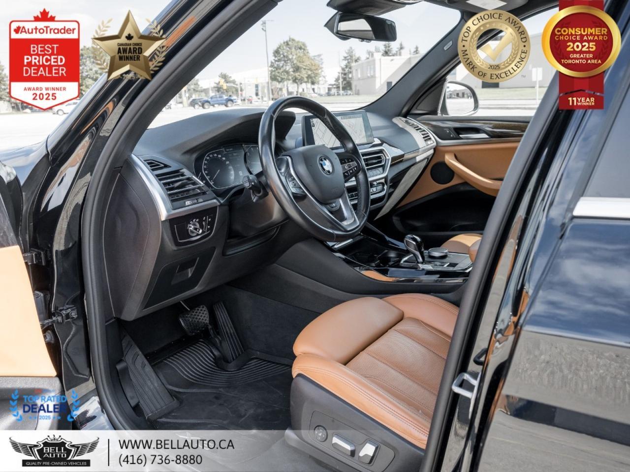2022 BMW X3 xDrive30i | NAVI | B.CAM | PANO | PWR&MMRY LTHR | WDTRIM | NOACCIDENT Toronto ON