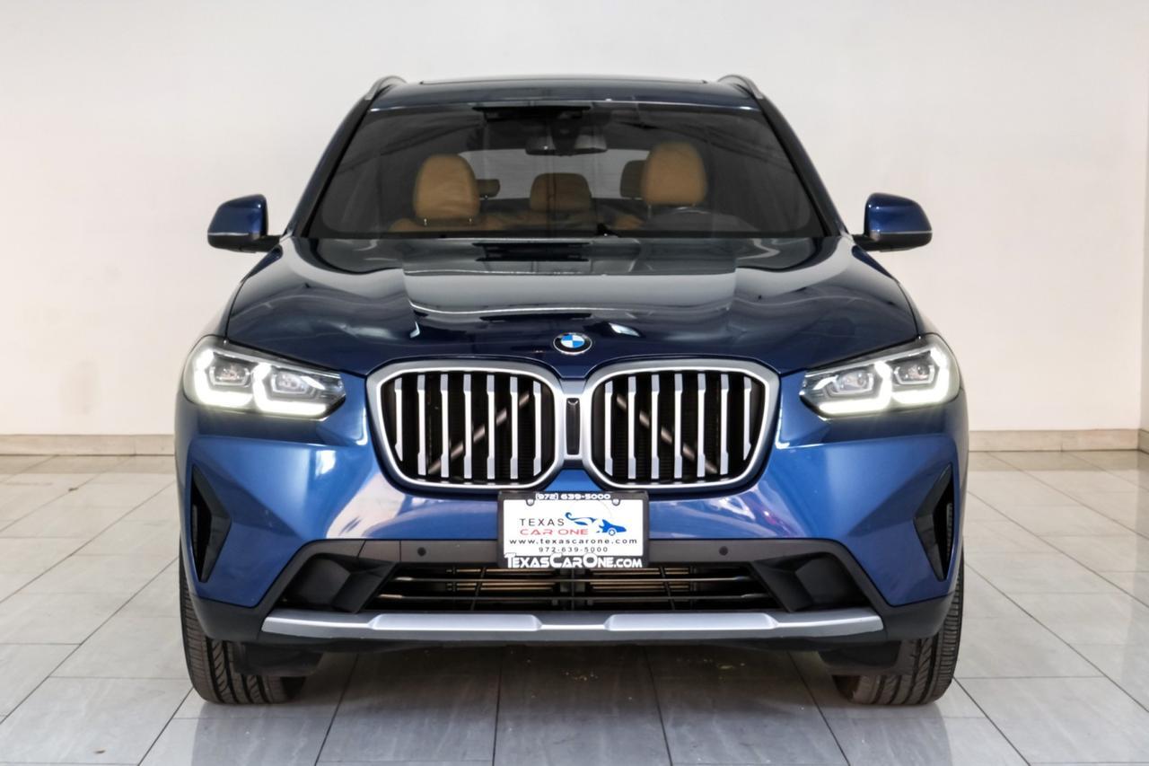 2022 BMW X3 xDrive30i AWD BLIND SPOT ASSIST LANE DEPARTURE WARNING NAVIGATION PANORMA