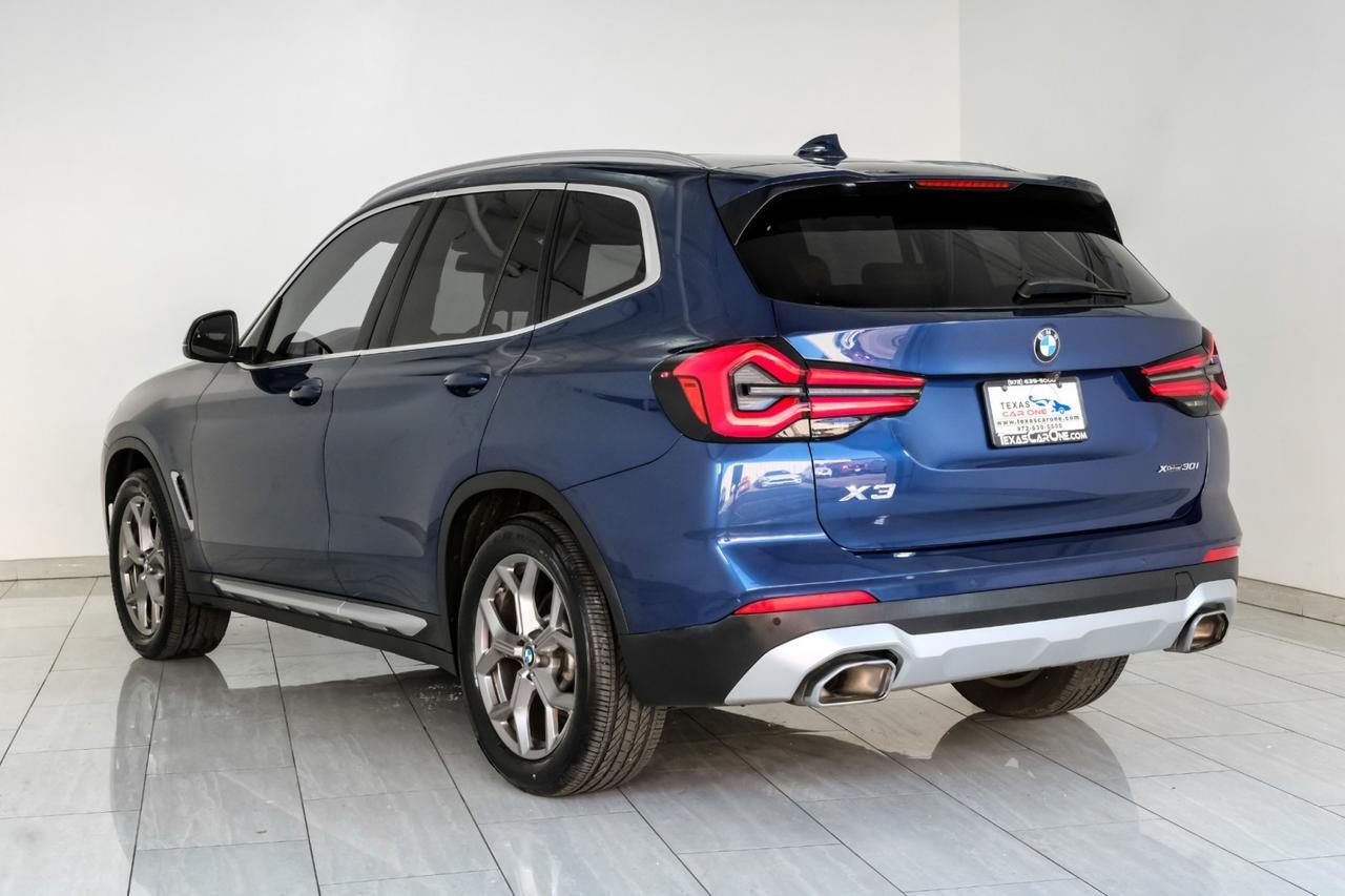 2022 BMW X3 xDrive30i AWD BLIND SPOT ASSIST LANE DEPARTURE WARNING NAVIGATION PANORMA Carrollton TX