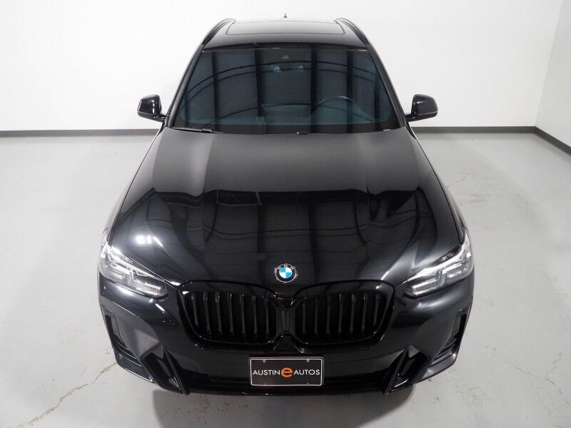 2022 BMW X3 xDrive30i AWD *M SPORT, DYNAMIC HANDLING PKG, NAVIGATION, LIVE COCKPIT PRO, SAFETY ALERTS, BACKUP-CAMERA, COLOR TOUCHSCREEN, PANO MOONROOF, LEATHER, CLIMATE SEATS, HEATED STEERING, COMFORT ACCESS, REMOTE START, 20 INCH WHEELS, ANDROID & APPLE Round Rock TX