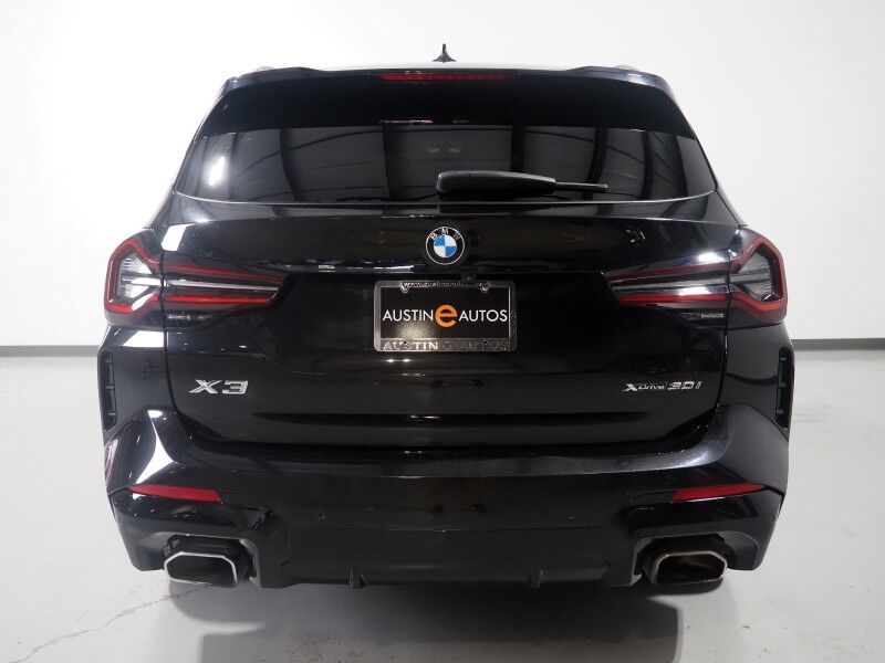 2022 BMW X3 xDrive30i AWD *M SPORT, DYNAMIC HANDLING PKG, NAVIGATION, LIVE COCKPIT PRO, SAFETY ALERTS, BACKUP-CAMERA, COLOR TOUCHSCREEN, PANO MOONROOF, LEATHER, CLIMATE SEATS, HEATED STEERING, COMFORT ACCESS, REMOTE START, 20 INCH WHEELS, ANDROID & APPLE Round Rock TX
