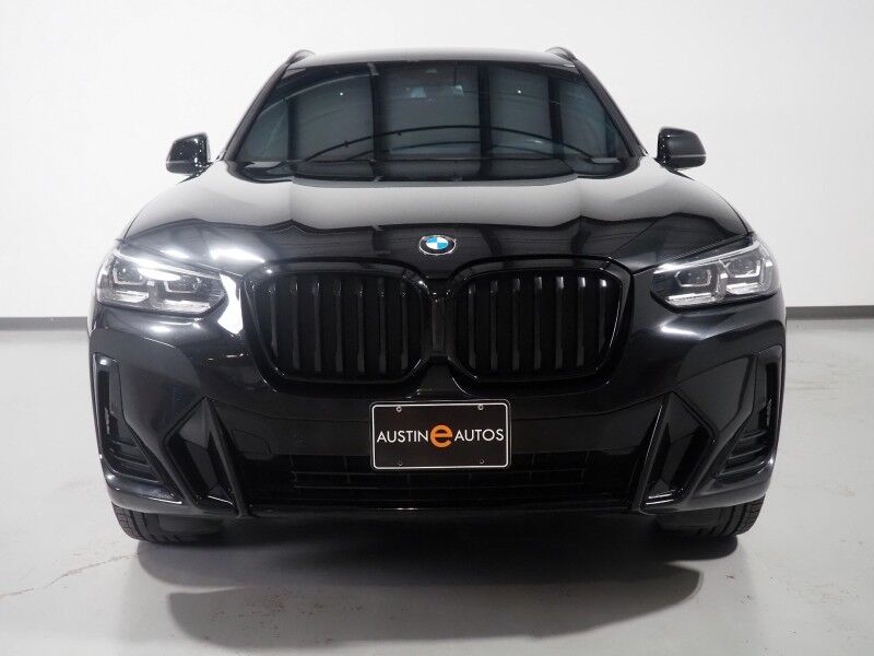 2022 BMW X3 xDrive30i AWD *M SPORT, DYNAMIC HANDLING PKG, NAVIGATION, LIVE COCKPIT PRO, SAFETY ALERTS, BACKUP-CAMERA, COLOR TOUCHSCREEN, PANO MOONROOF, LEATHER, CLIMATE SEATS, HEATED STEERING, COMFORT ACCESS, REMOTE START, 20 INCH WHEELS, ANDROID & APPLE Round Rock TX