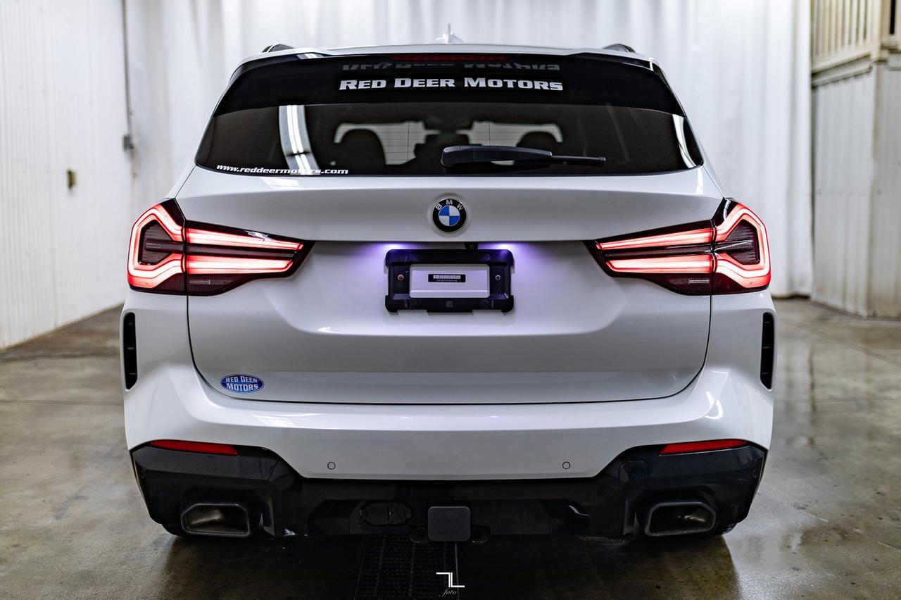 2022 BMW X3 xDrive30i M Package Leather Roof Nav BCam Red Deer AB
