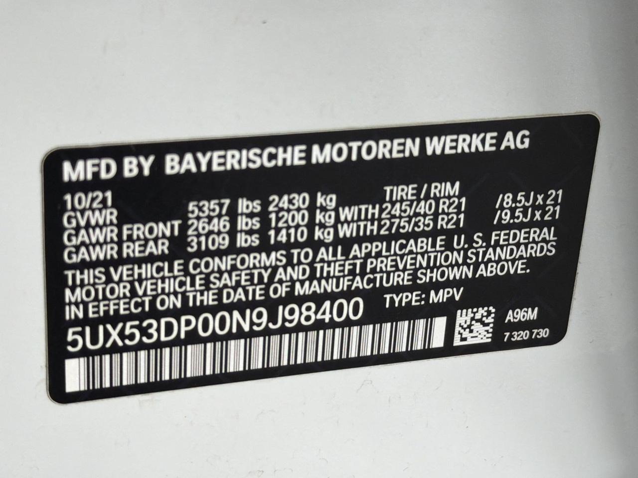 2022 BMW X3 xDrive30i San Antonio TX