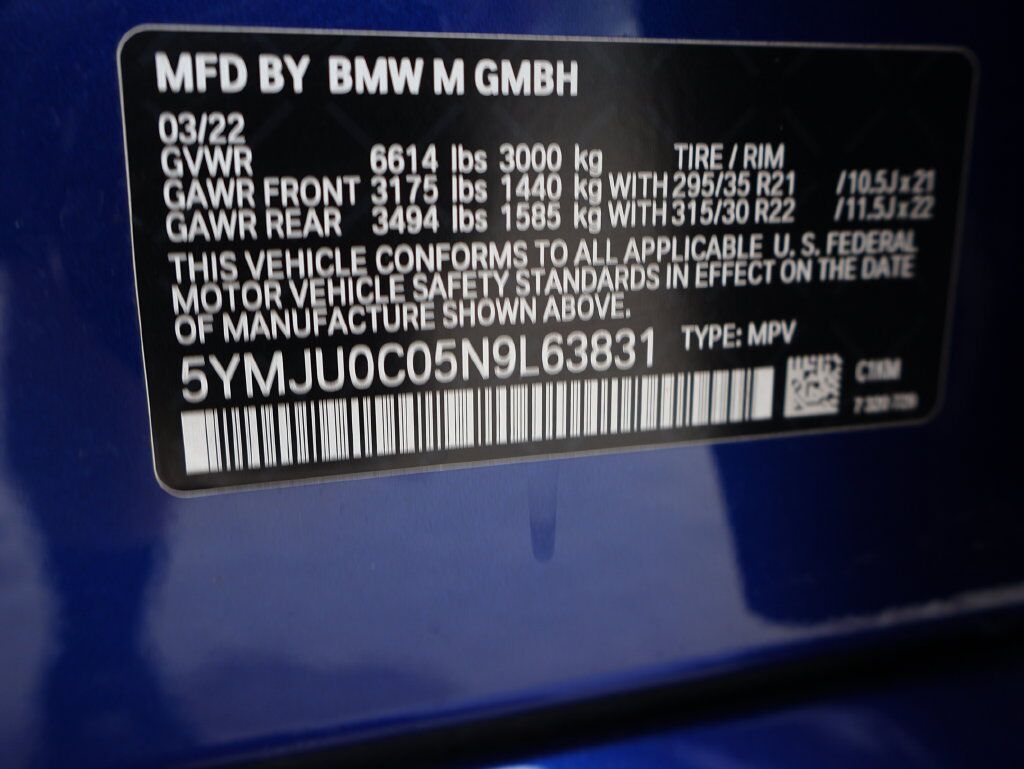 2022 BMW X5 M Base San Clemente CA