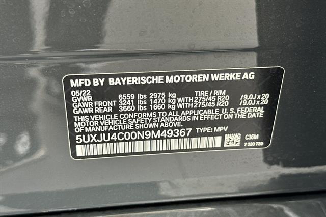 2022 BMW X5 M50i M50i San Luis Obispo CA