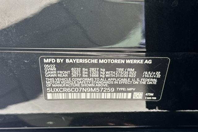 2022 BMW X5 xDrive40i xDrive40i San Luis Obispo CA