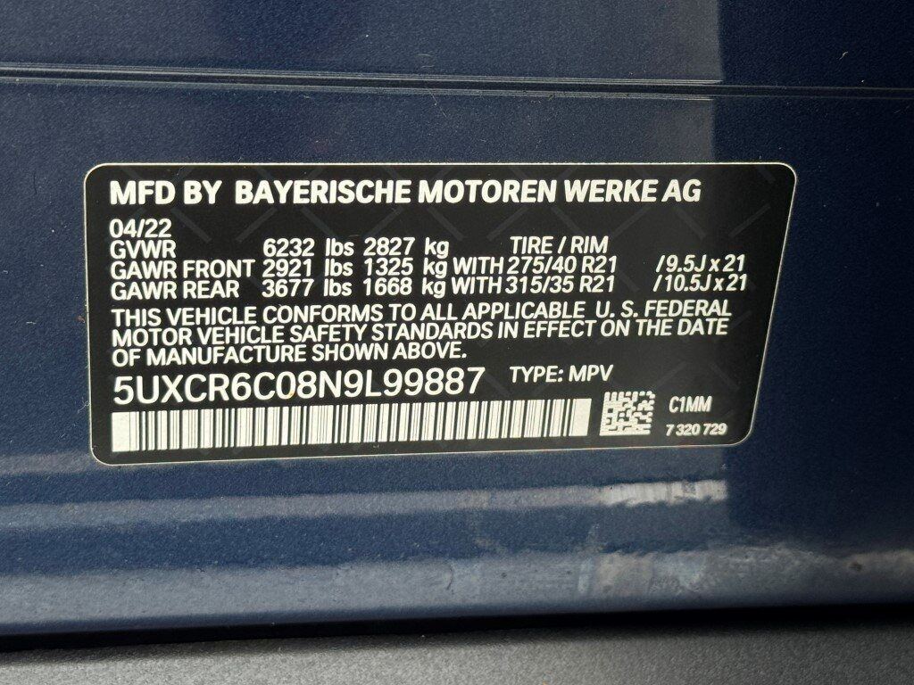 2022 BMW X5 xDrive40i Chantilly VA