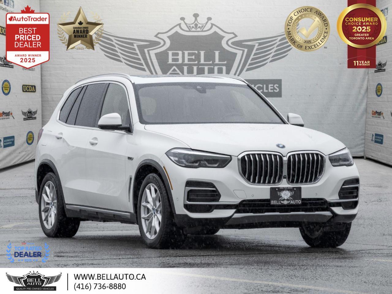 2022 BMW X5 xDrive45e, HYBRID, HUD, NAVI, PANO, 360CAM, B.SPOT, LANEDPRTR, TPMS, PDC, NOACCIDENT