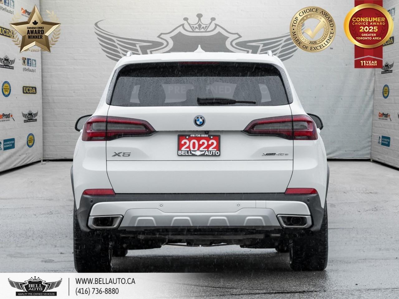 2022 BMW X5 xDrive45e, HYBRID, HUD, NAVI, PANO, 360CAM, B.SPOT, LANEDPRTR, TPMS, PDC, NOACCIDENT Toronto ON
