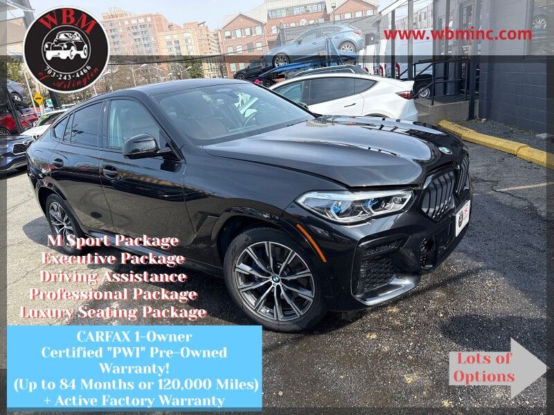 2022 BMW X6 xDrive40i w/ M Sport Package