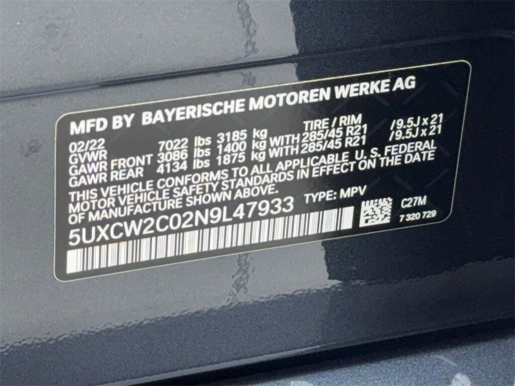 2022 BMW X7 xDrive40i NAV,CAM,PANO,HTD STS,BLIND SPOT,3RD ROW Plano TX
