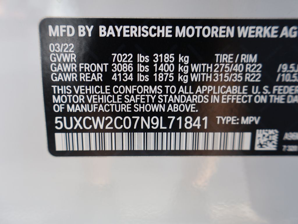 2022 BMW X7 xDrive40i San Clemente CA