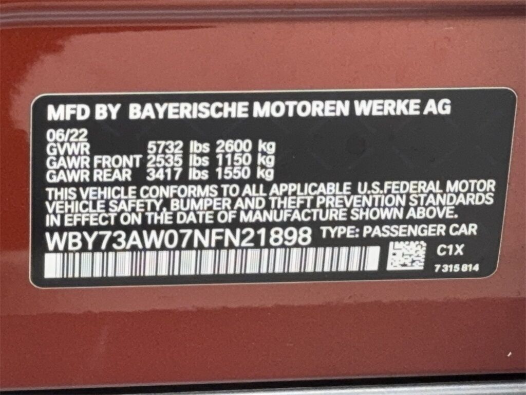2022 BMW i4 eDrive40 NAV,CAM,SUNROOF,HTD STS,BLIND SPOT Plano TX