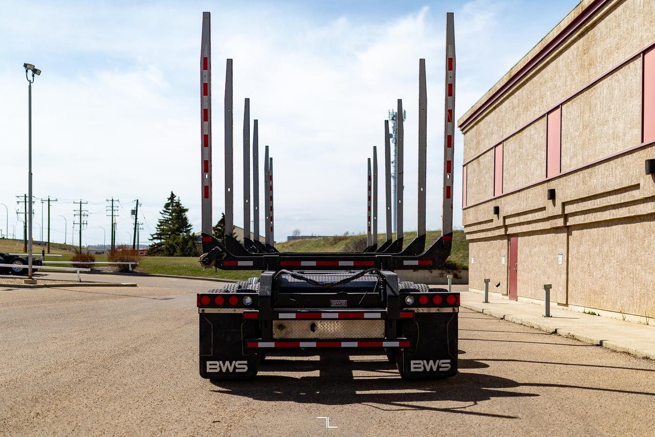 2022 BWS 51 Ft. 4 Axle Logging Trailer Red Deer AB