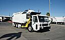 2022 Battle Motors LET2 28 yard Heil Side Loader Garbage Truck