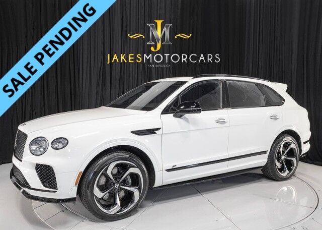 2022 Bentley Bentayga S ($242,125 MSRP) *ONLY 13,000 MILES* *FULL PPF* *GLACIER WHITE ON BLACK/RED*