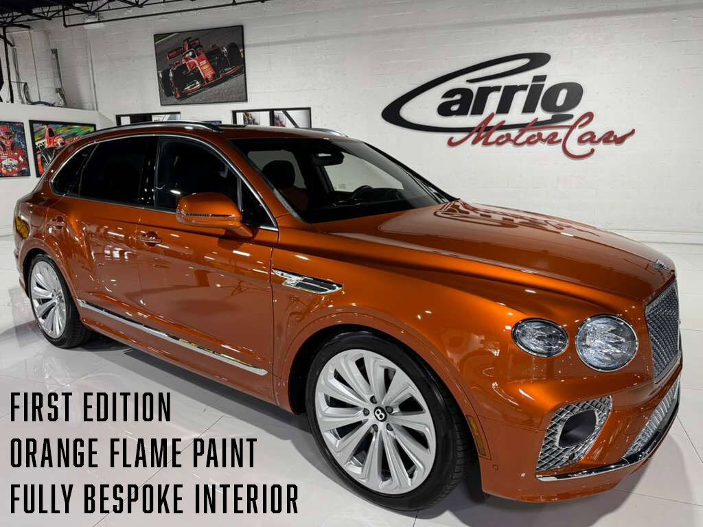 2022 Bentley Bentayga S First Edition, Orange Flame paint, Naim audio system AND MUCH MORE!! Fort Lauderdale FL