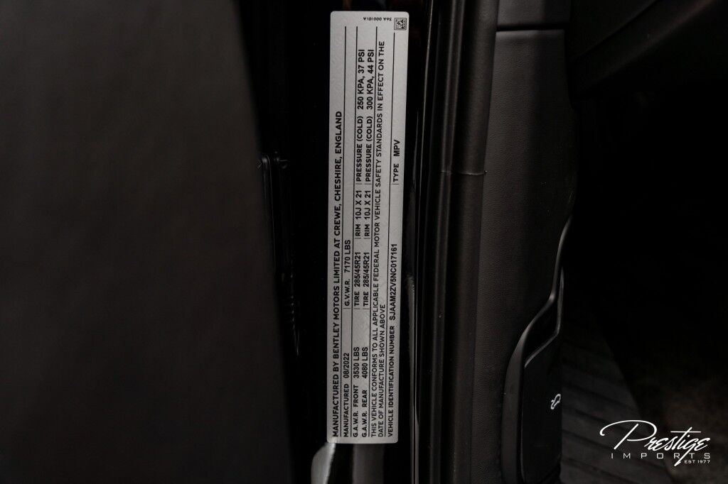 2022 Bentley Bentayga V8 North Miami Beach FL