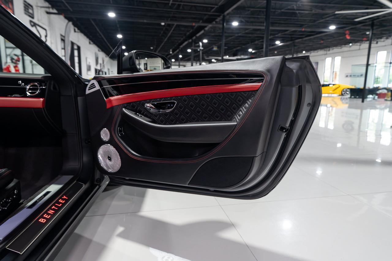 2022 Bentley Continental GTC Speed Anthracite Satin paint,Hotspur/Beluga interior,Blackline Specification,Naim audio & MORE!! Fort Lauderdale FL