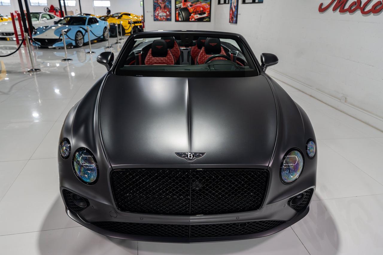 2022 Bentley Continental GTC Speed Anthracite Satin paint,Hotspur/Beluga interior,Blackline Specification,Naim audio & MORE!!