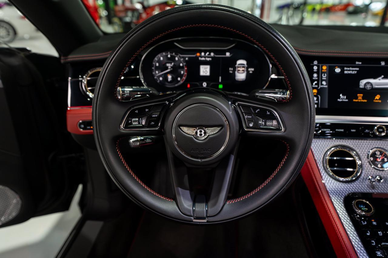 2022 Bentley Continental GTC Speed Anthracite Satin paint,Hotspur/Beluga interior,Blackline Specification,Naim audio & MORE!! Fort Lauderdale FL