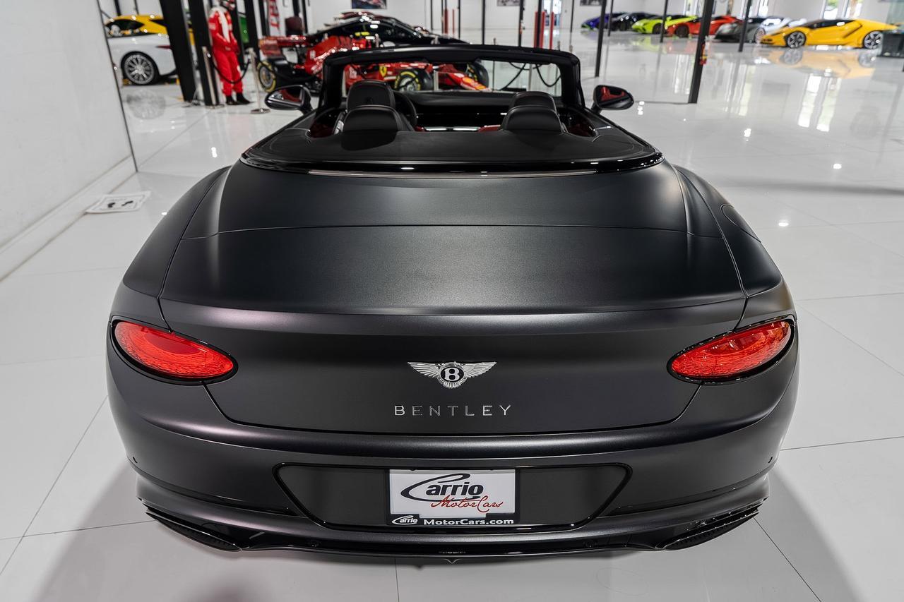 2022 Bentley Continental GTC Speed Anthracite Satin paint,Hotspur/Beluga interior,Blackline Specification,Naim audio & MORE!! Fort Lauderdale FL