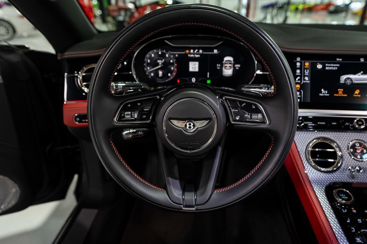 2022 Bentley Continental GTC Speed Anthracite Satin paint,Hotspur/Beluga interior,Blackline Specification,Naim audio & MORE!! Fort Lauderdale FL