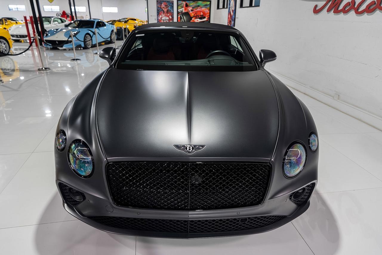 2022 Bentley Continental GTC Speed Anthracite Satin paint,Hotspur/Beluga interior,Blackline Specification,Naim audio & MORE!! Fort Lauderdale FL