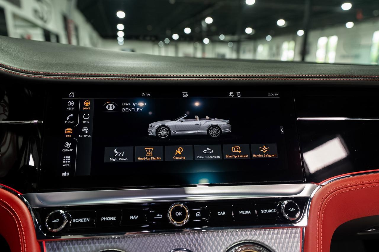 2022 Bentley Continental GTC Speed Anthracite Satin paint,Hotspur/Beluga interior,Blackline Specification,Naim audio & MORE!! Fort Lauderdale FL