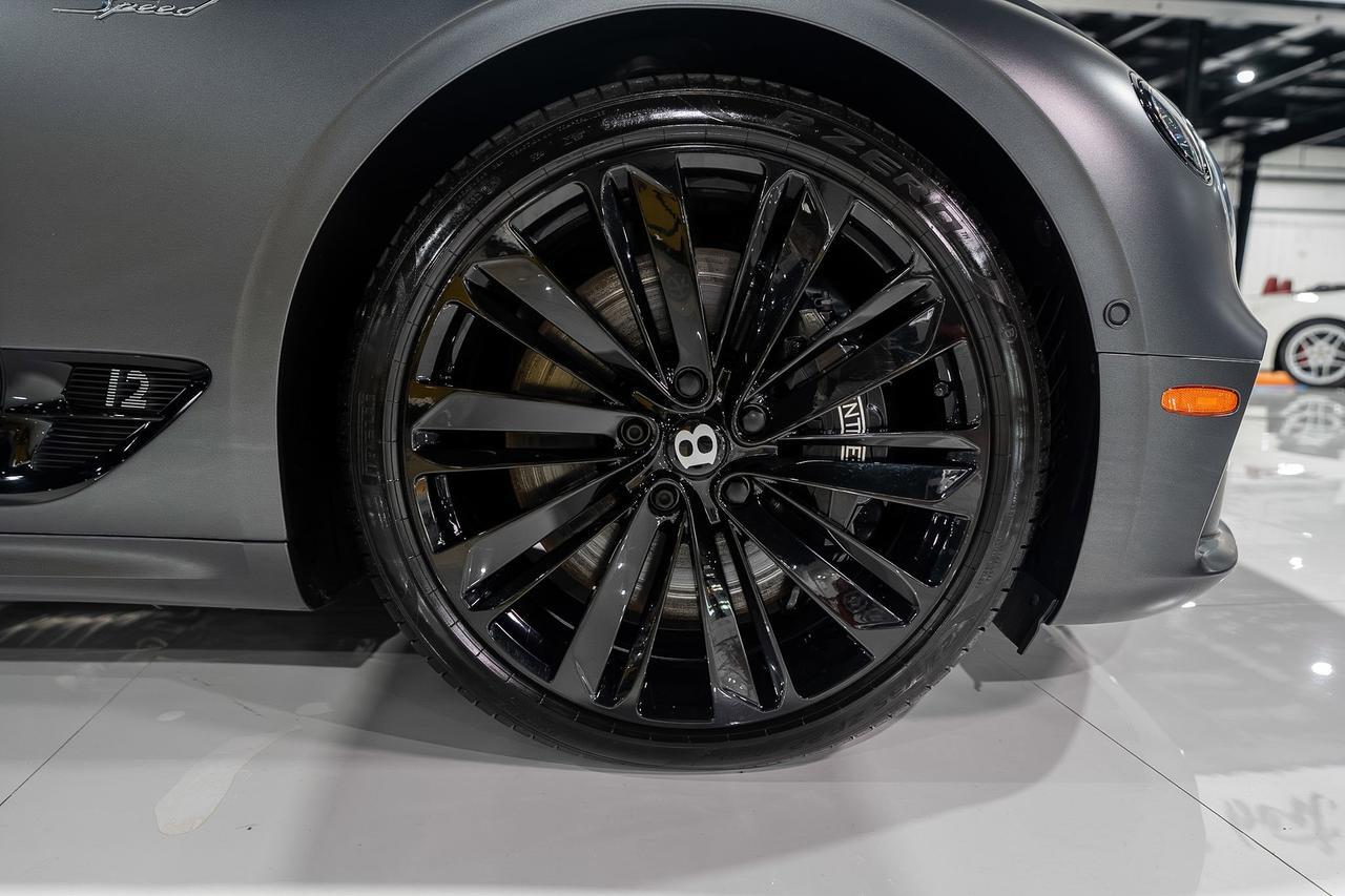 2022 Bentley Continental GTC Speed Anthracite Satin paint,Hotspur/Beluga interior,Blackline Specification,Naim audio & MORE!! Fort Lauderdale FL