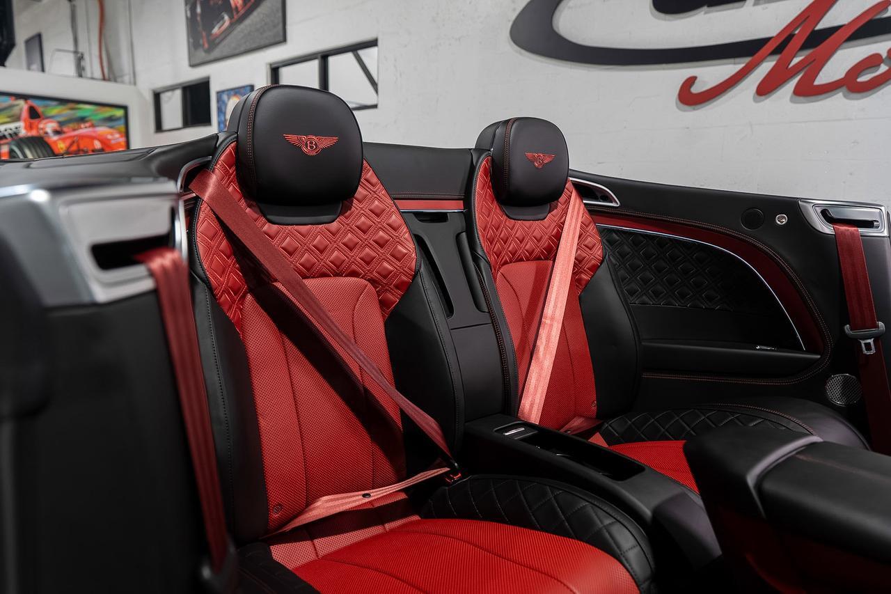 2022 Bentley Continental GTC Speed Anthracite Satin paint,Hotspur/Beluga interior,Blackline Specification,Naim audio & MORE!! Fort Lauderdale FL